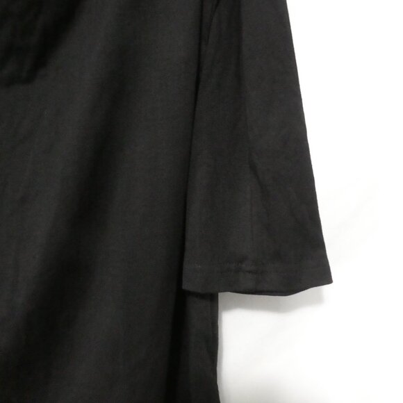 Unbranded | XL - extra large | Black Cold Shoulder & Sleeves Pullover Shirt - Picture 12 of 13